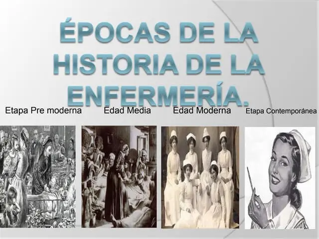 hecho historico de la enfermeria en la edad moderna - Cómo era la enfermería en la Edad Moderna