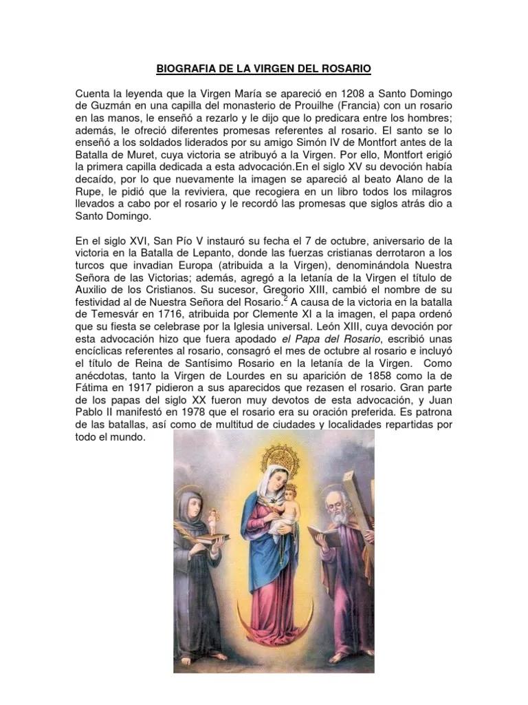 nuestra señora del rosario del real historia para niños - Cómo explicar el Santo Rosario a los niños