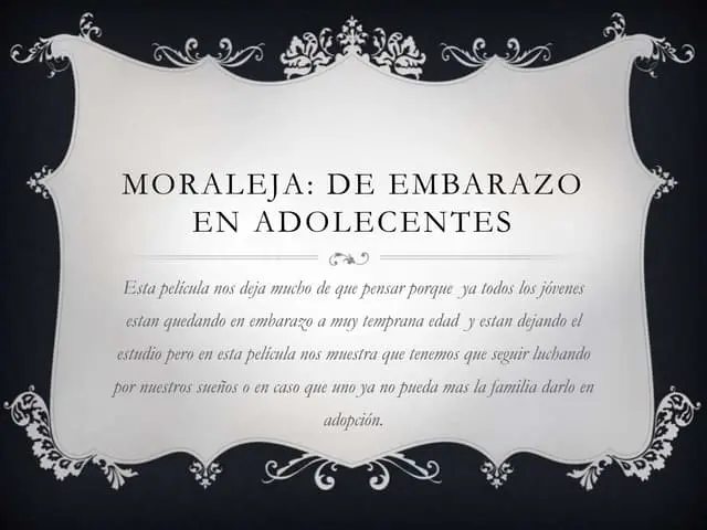 cuento o historia real de embarazo precoz y su moraleja - Cómo hacer una conclusión sobre el embarazo precoz