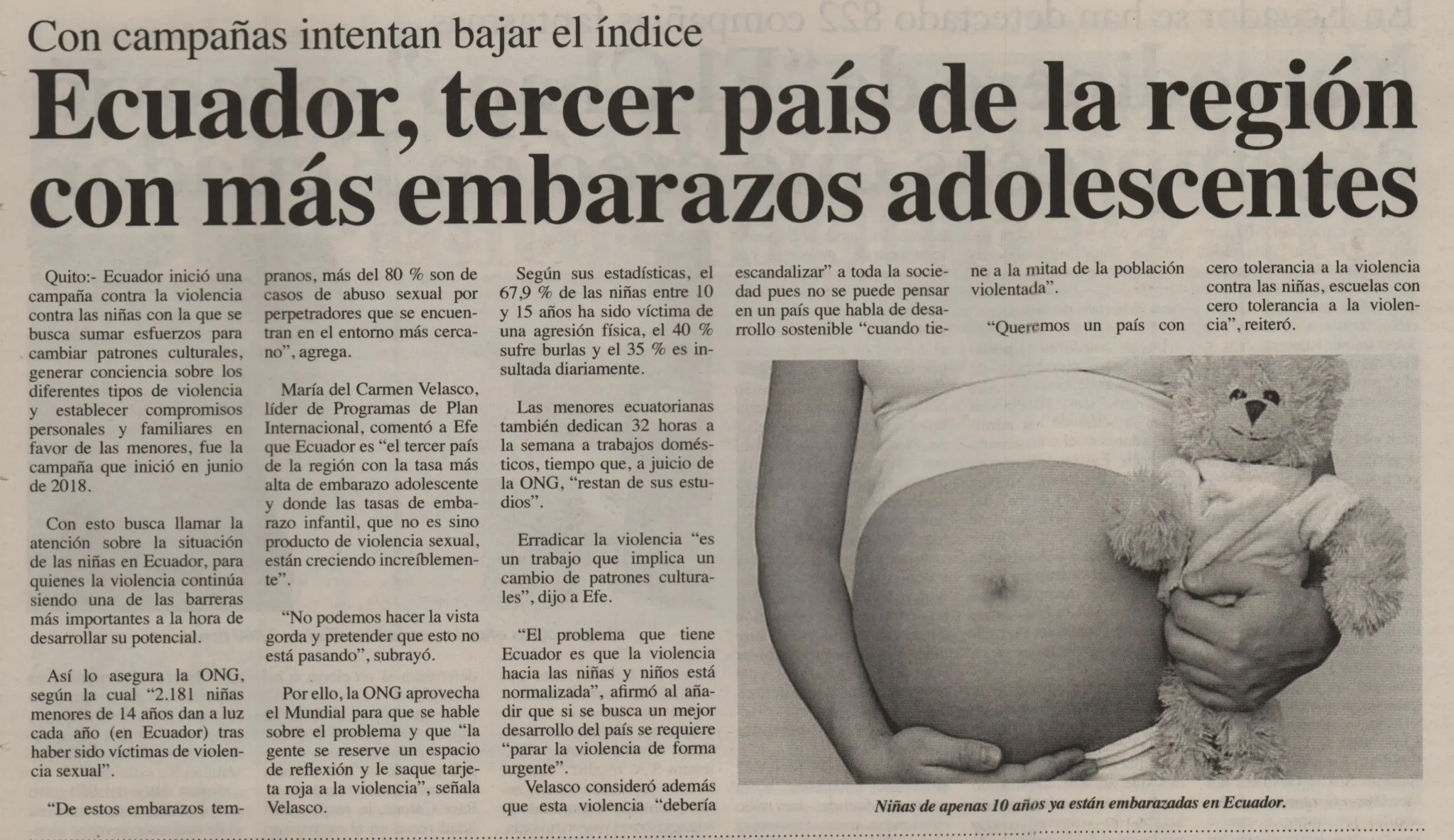 una historia real del embarazo precos - Cómo hacer una introducción sobre el embarazo en la adolescencia