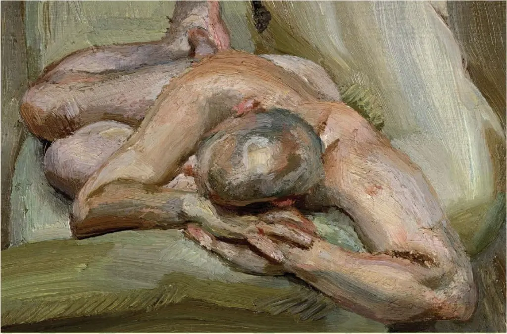 hechos historicos relacionados con lucian freud - Cómo pintaba Lucian Freud