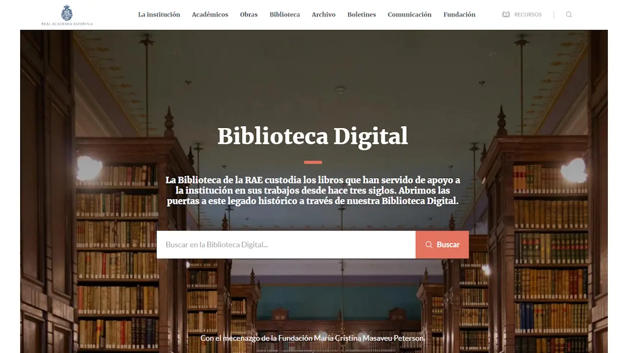 biblioteca digital real academia de historia de madrid - Cómo se accede a una biblioteca digital