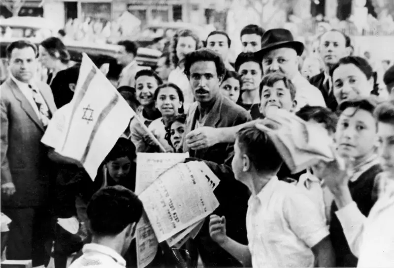 imagenes de los hechos historicos de la nacimiento de israel - Cómo se dio el nacimiento de Israel