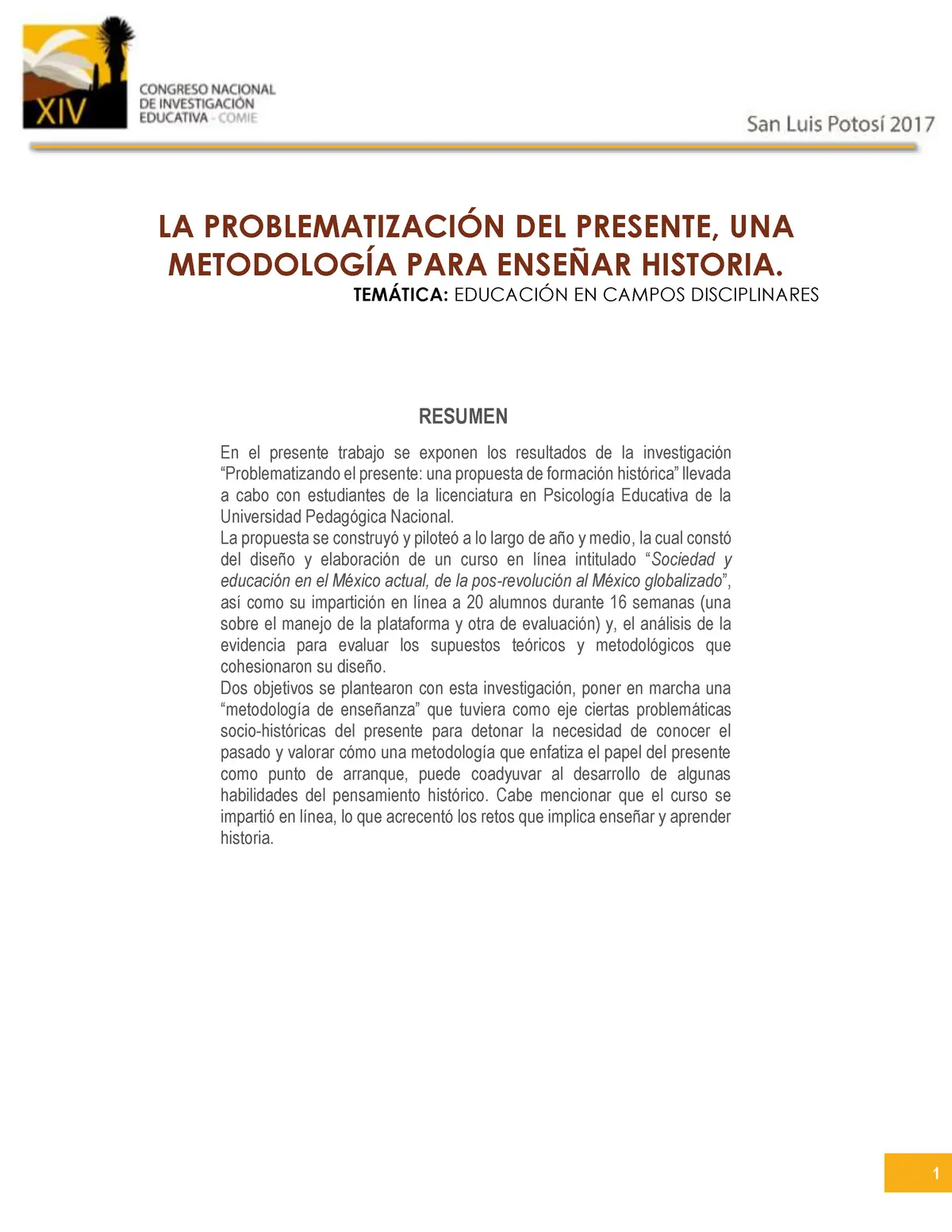 problematizacion de un hecho historico ejemplo - Cómo se hace una problematización