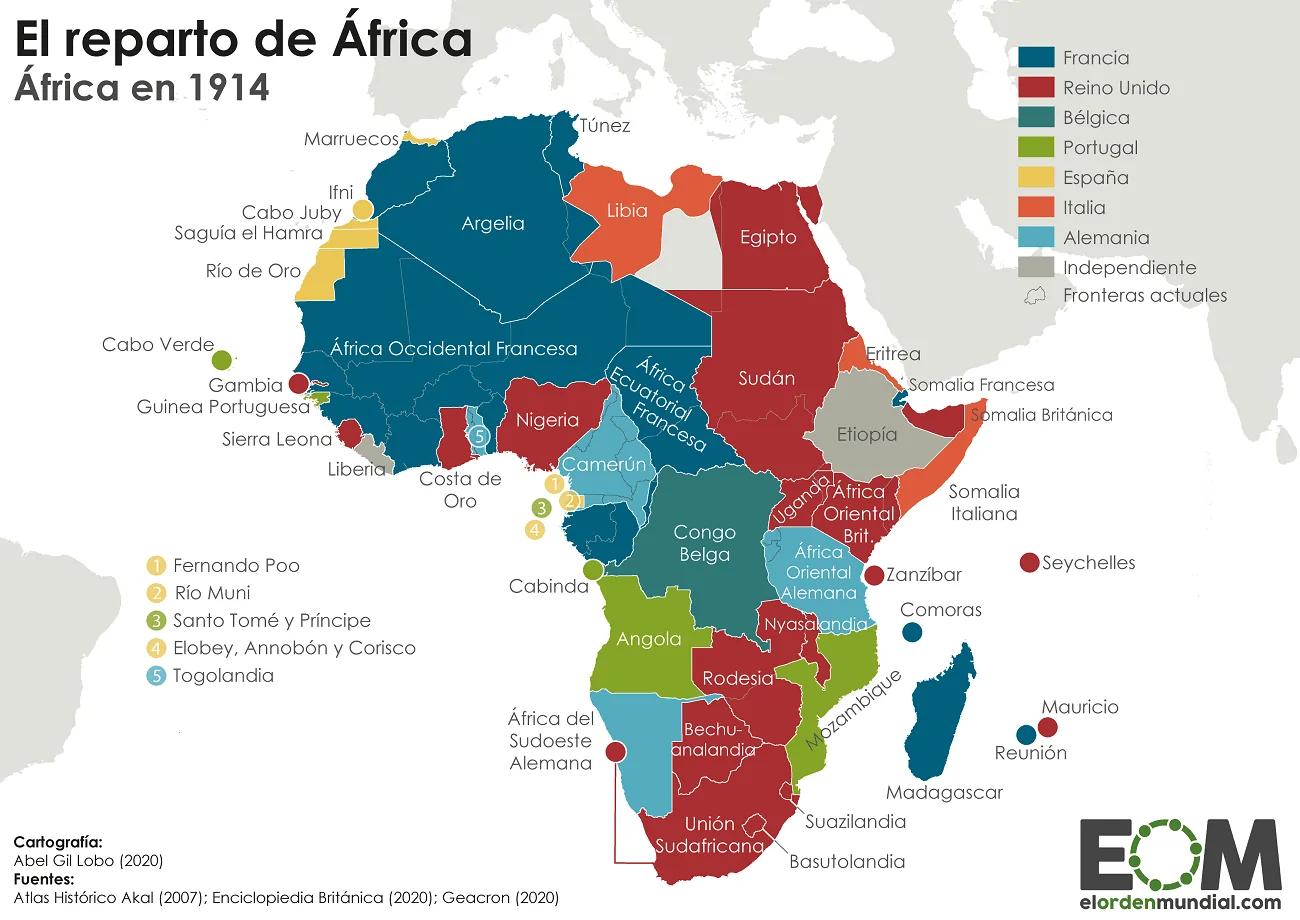 comprender los hechos historicos que llevaron al colonialismo en africa - Cómo se produjo el colonialismo