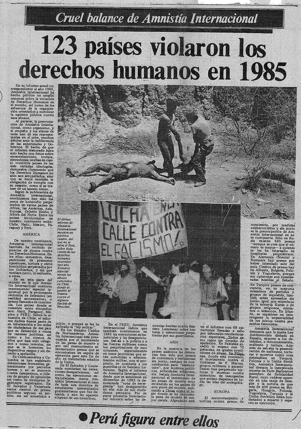 hechos historicos sobre violacion de derechos humanso - Cómo se violaron los derechos humanos en la dictadura