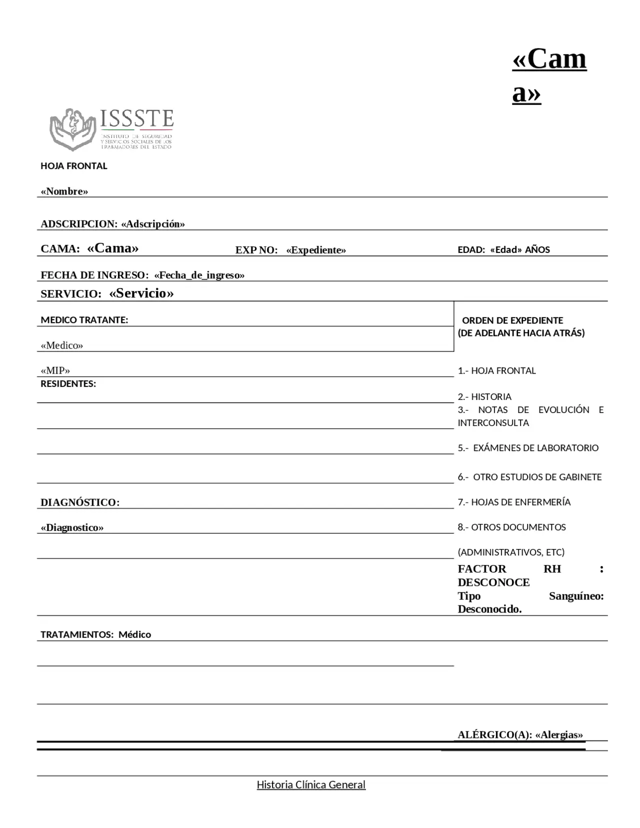 historia clinica reales issste - Cómo solicitar un resumen clínico en el Issste