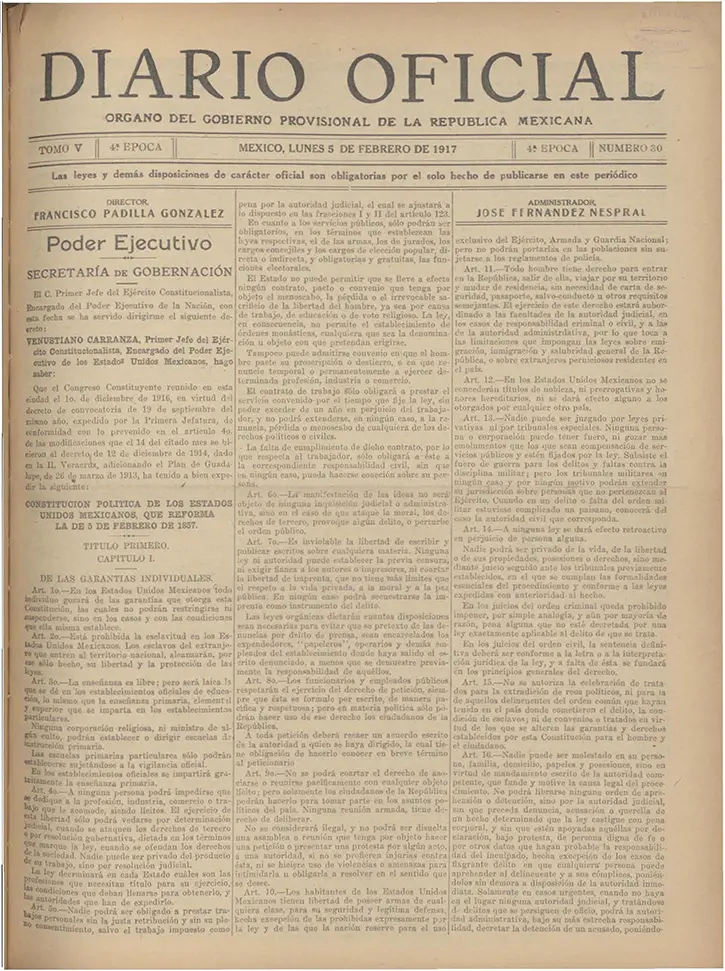 hecho historico que dio origen a la constitucion de mexico - Cómo surge el derecho constitucional en México