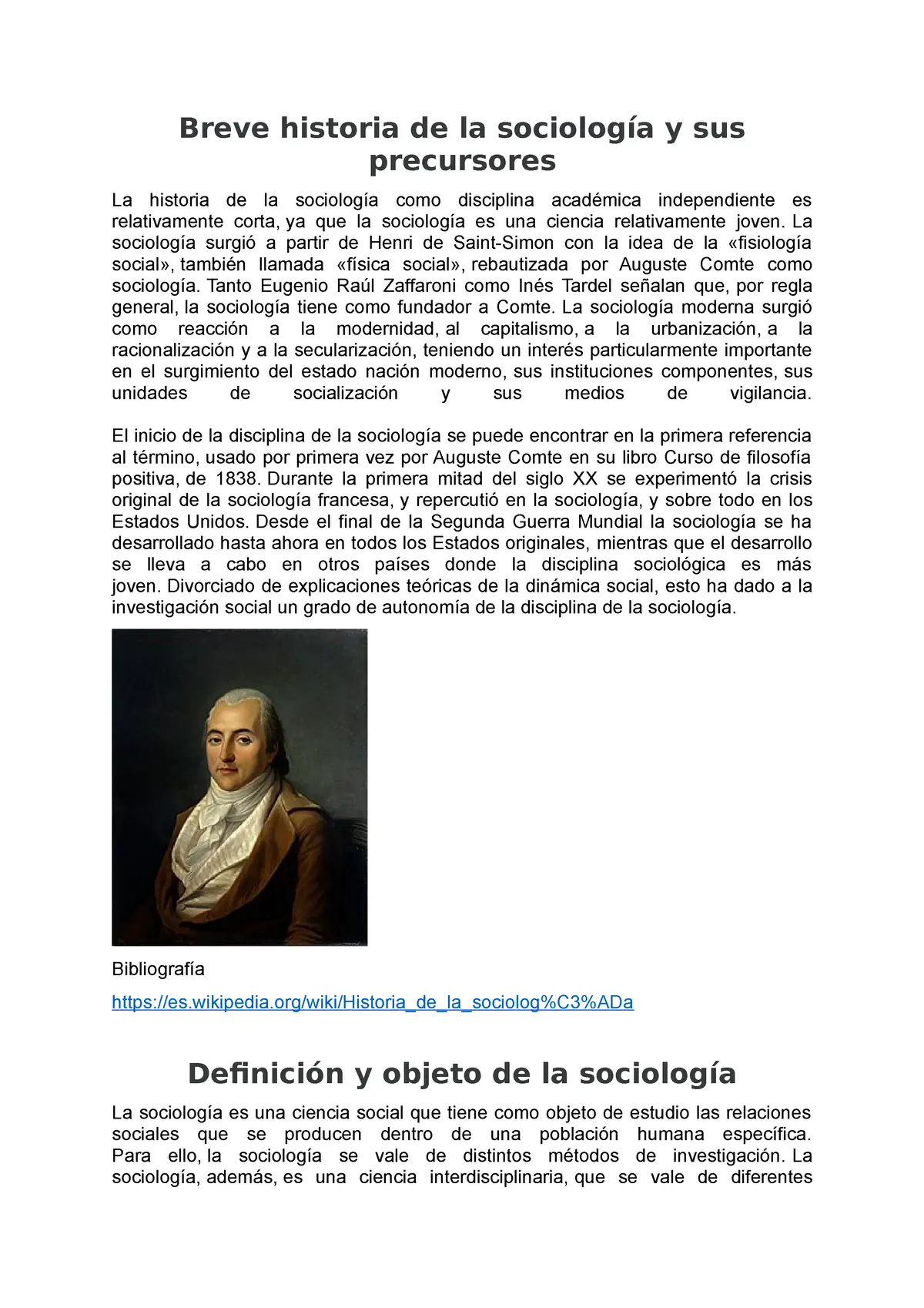 hecho historico que da origen a la swoscioogia - Cómo surge la sociología en la Revolución Industrial