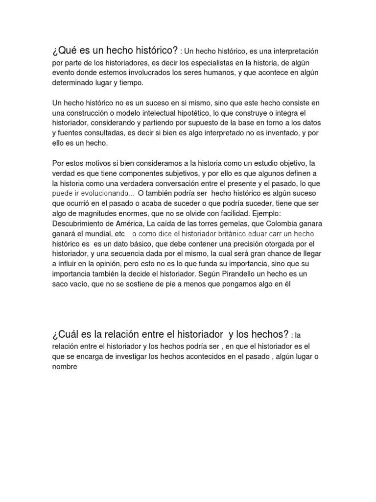 como se investiga un hecho historico - Cuál es el método de estudio de la historia