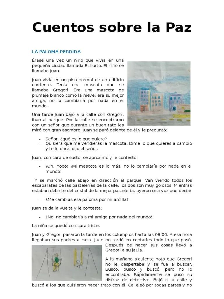 relato real la semana de la paz historia - Cuál es el origen de la Paz