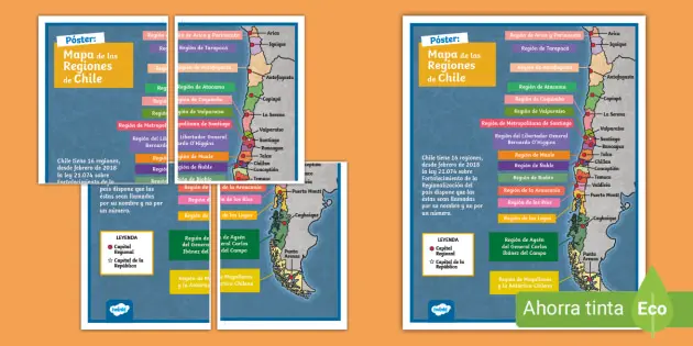 hechos historicos de chile por region - Cuál es la 13 region de Chile