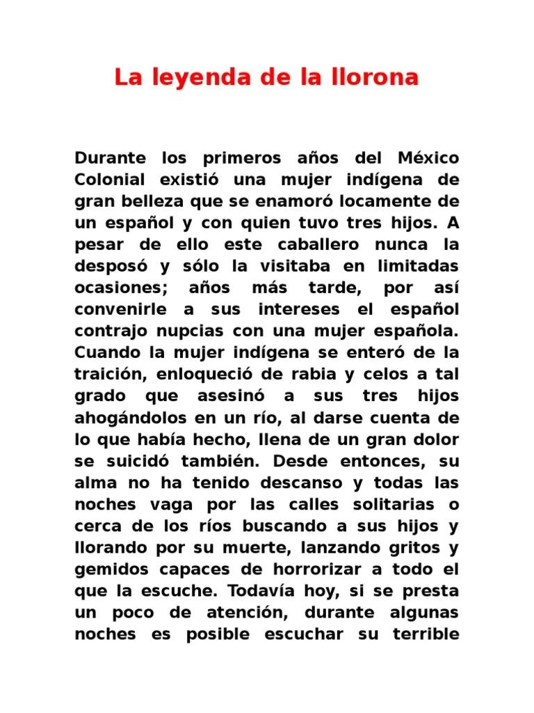 la llorona real historia en letra corta hiclopedia - Cuál es la versión original de La Llorona