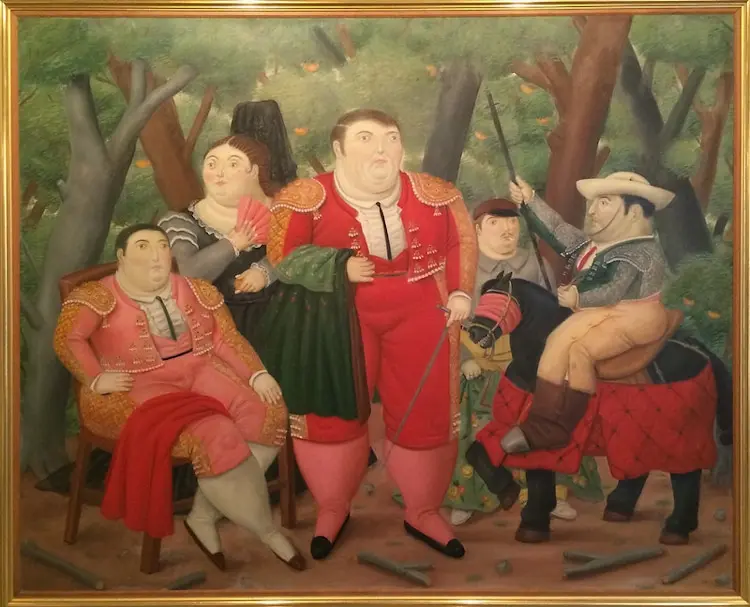 pinturas hechos historicos de fernando botero - Cuál fue la obra favorita de Botero