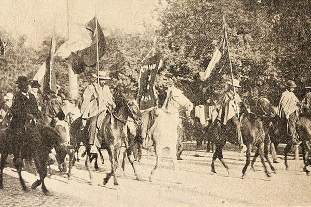 hechos historicos de chile huelga de la carne - Cuál fue la primera marcha en Chile