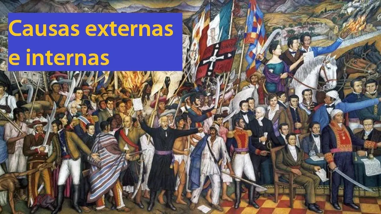 causas internas independencia de mexico hechos históricos - Cuáles son las causas internas
