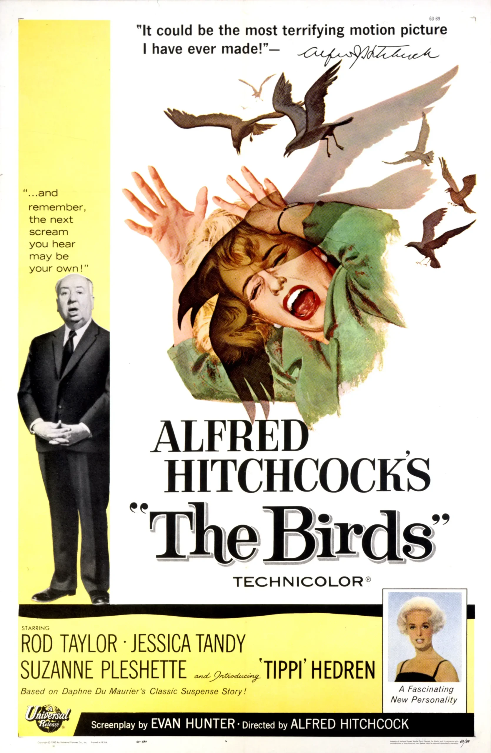 hitchcock los pájaros esta basada en hechos reales - Cuándo aparece Hitchcock en Los pájaros