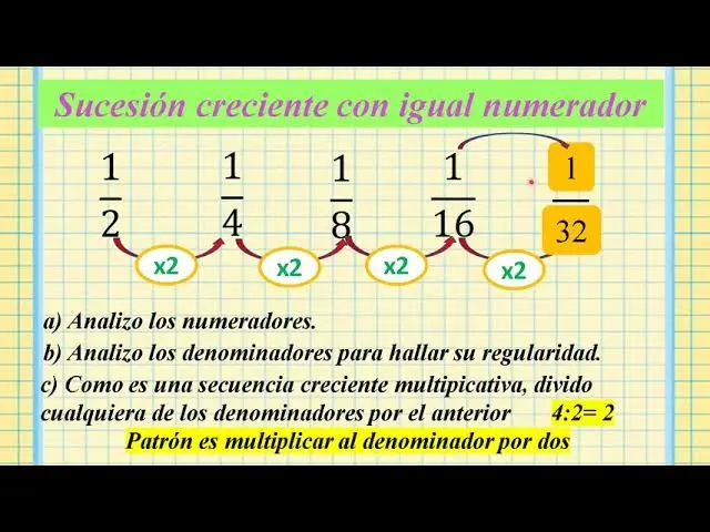 sucesion creciente en numeros reales - Cuándo es una sucesión creciente