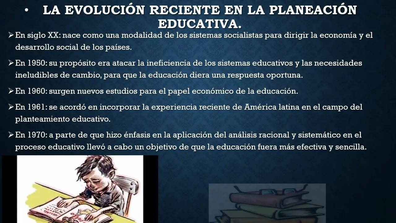 hechos historicos de la planificacion educativa - Cuándo nace la idea de planificar