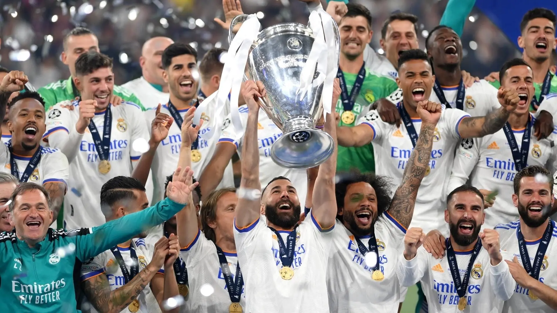 hecho historico que hizo el real madrid en la champions - Cuántas veces ha llegado el Real Madrid a la final de Champions