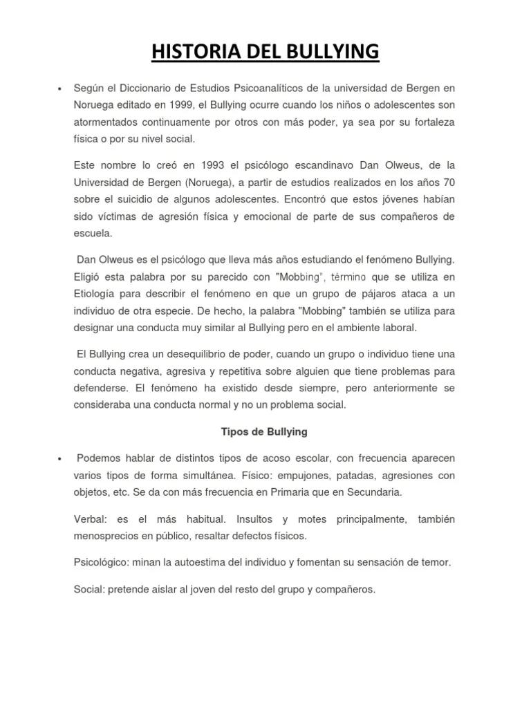 historia real de un caso de bullying para imprimir - Cuántos casos de bullying hay en Argentina