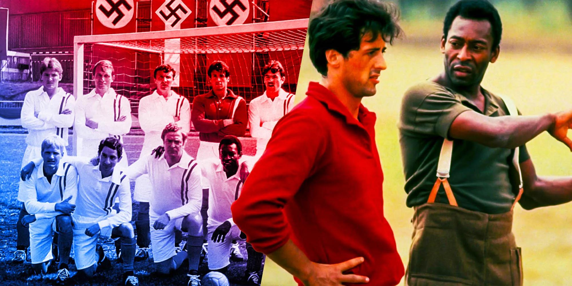 evasión o victoria historia real - Cuántos futbolistas reales había en Escape to Victory