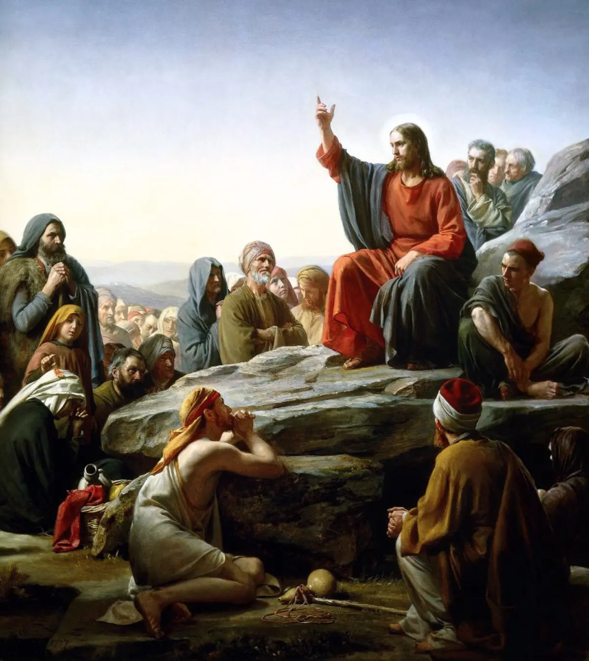 primera palabra de jesus basada en hechos reales - Dónde fue el primer mensaje de Jesús