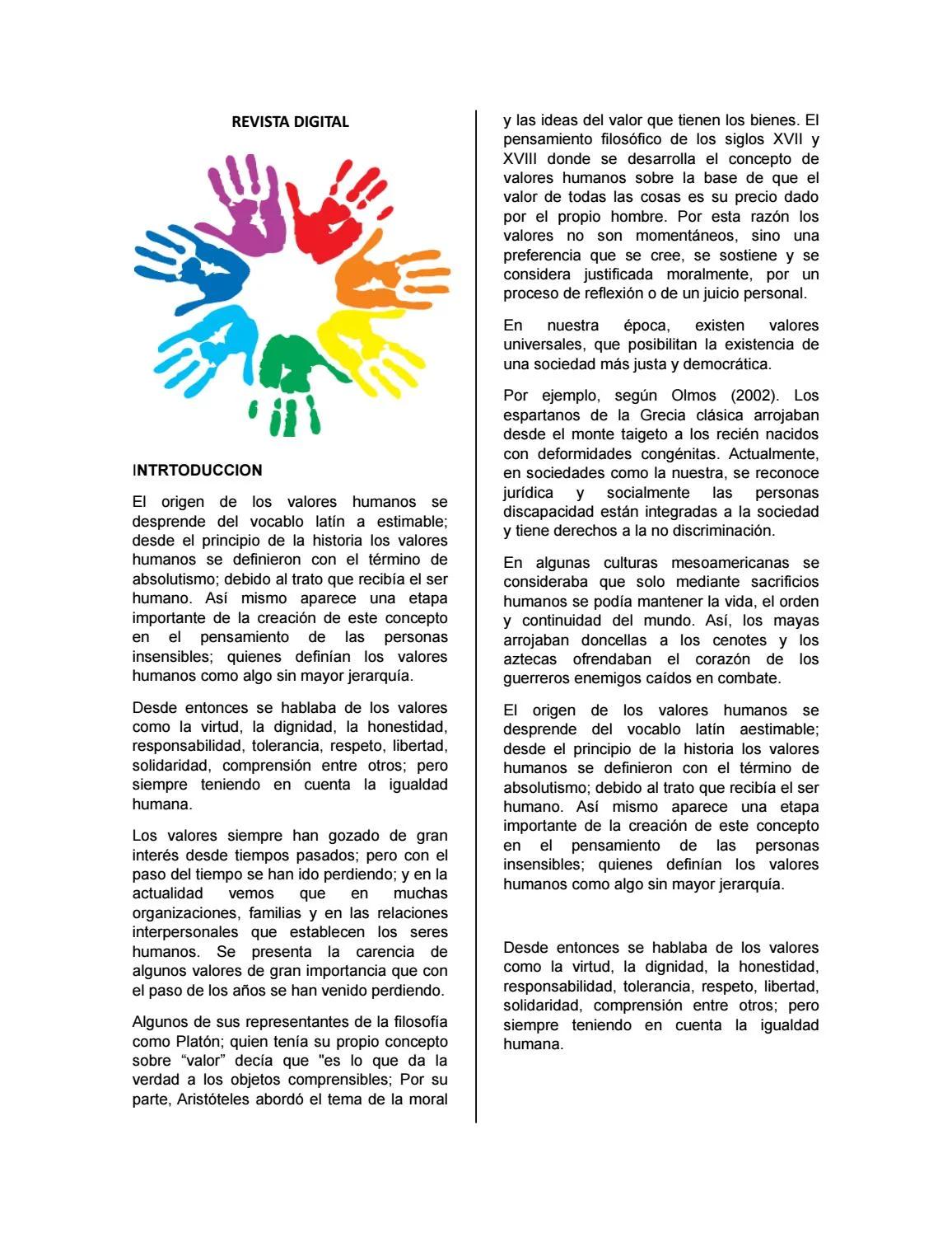 historia real donde se refleje los valores - Dónde se reflejan los valores
