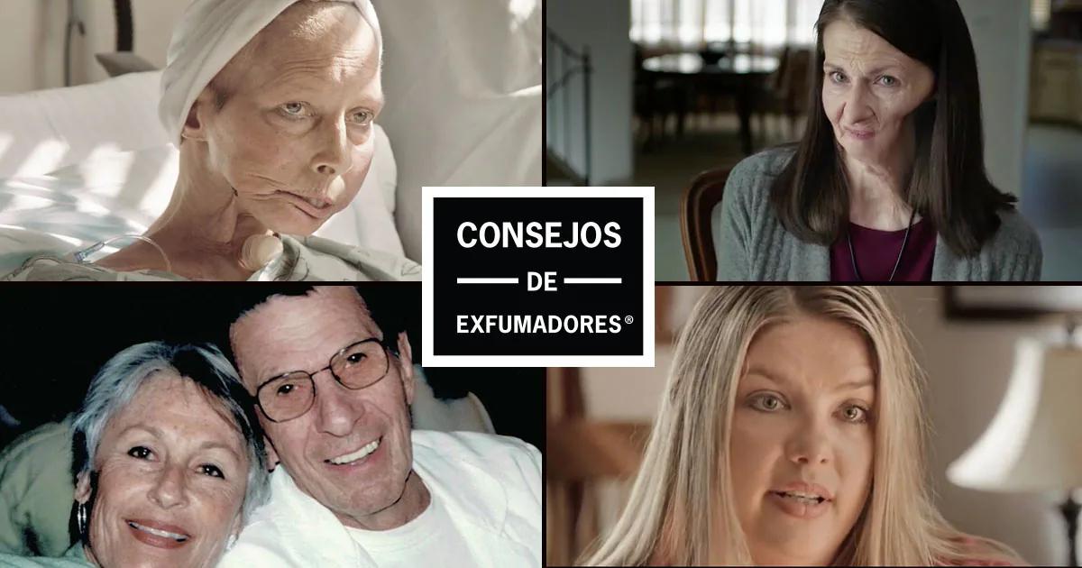 dos historias reales de daños a la piel - Por qué el tabaco causa cáncer