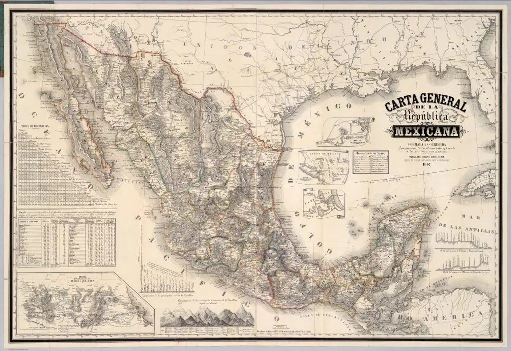 hechos geográficos y históricos de méxico - Qué datos geográficos sabes de México