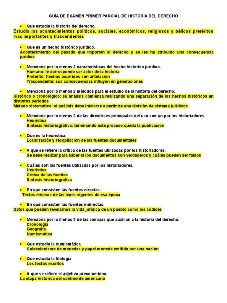 concepto y caracteristicas del hecho historico juridico unam - Qué es el argumento historico en derecho