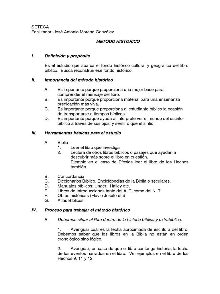 estudio del metodo historico cultural del libro de los hechos - Qué es el método histórico-cultural