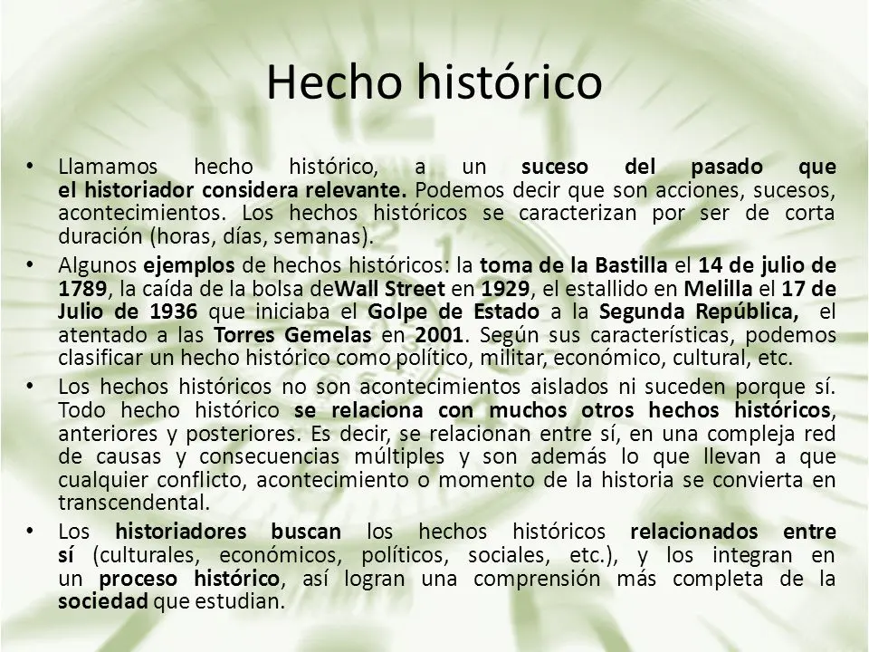 investigacion sobre un hecho historico - Qué es investigación histórico