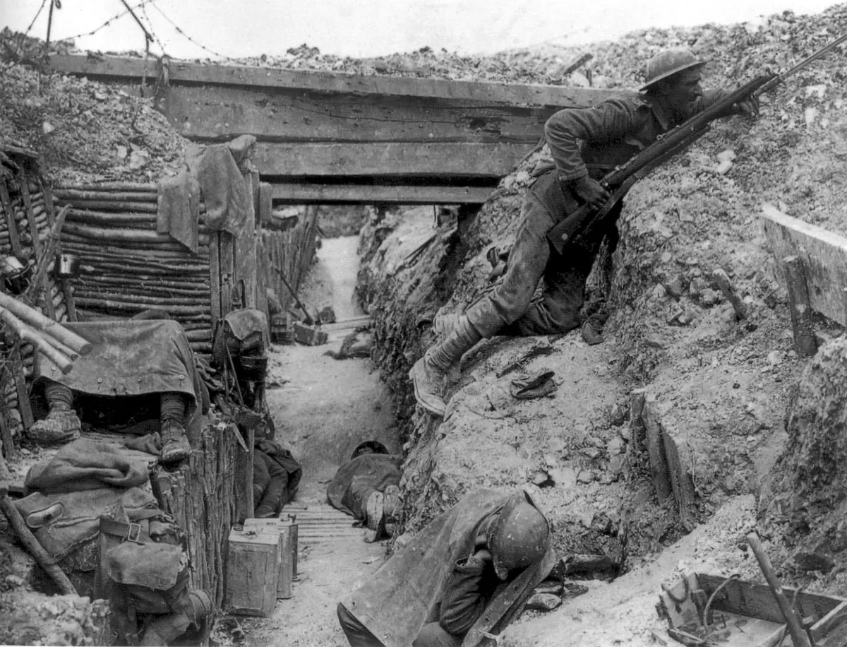 hechos historicos sgun la guerra de trincheras - Qué es lo que más resalta en la guerra de trincheras