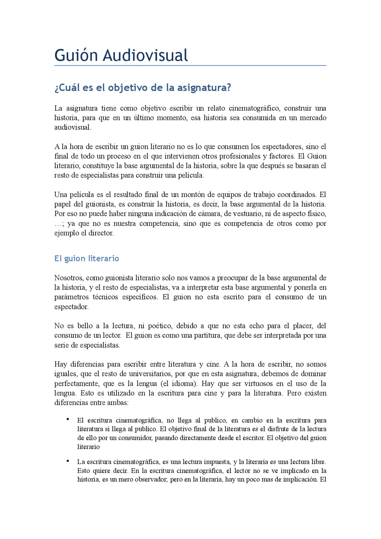 autores que hablen del guion cinematografico y los hechos reales - Qué es un guion según autores