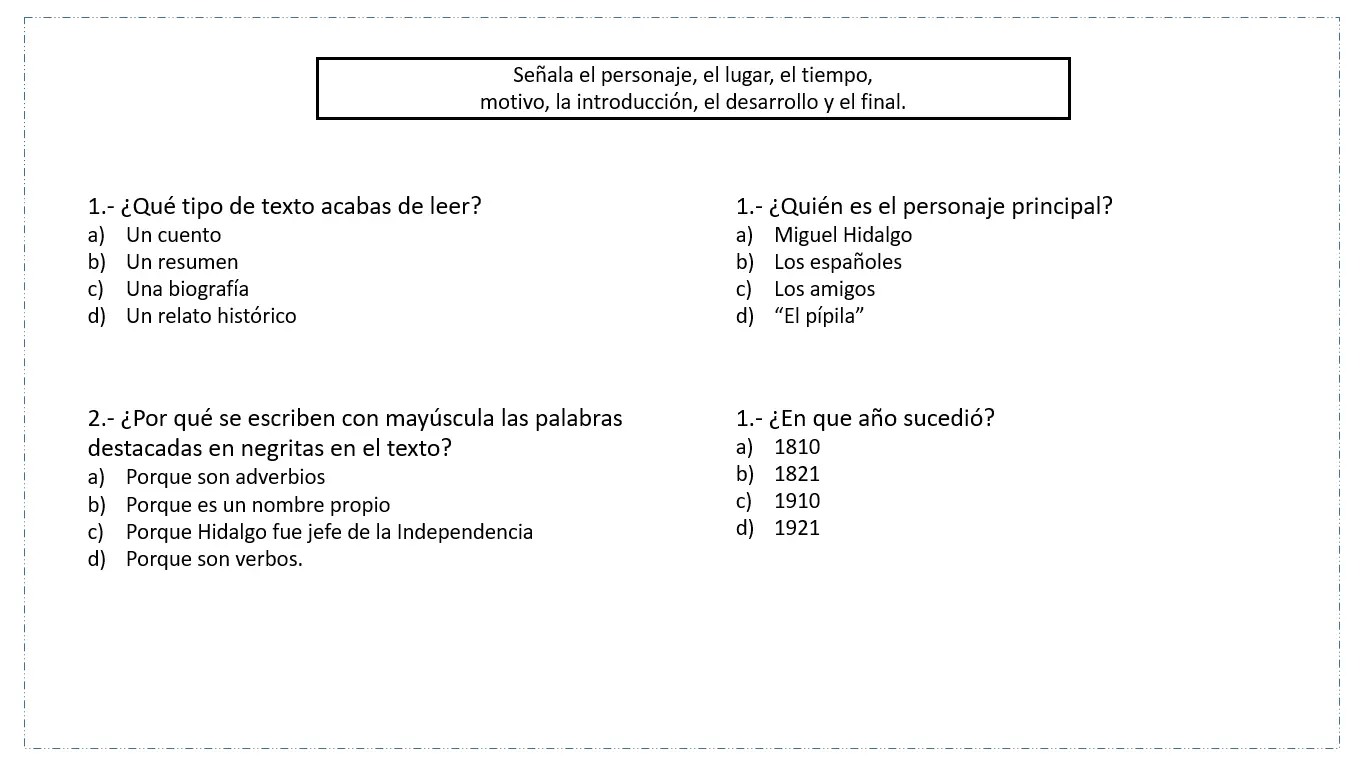 situacion o epoca historica relato hecho por un niño - Qué es un relato ejemplo para niños