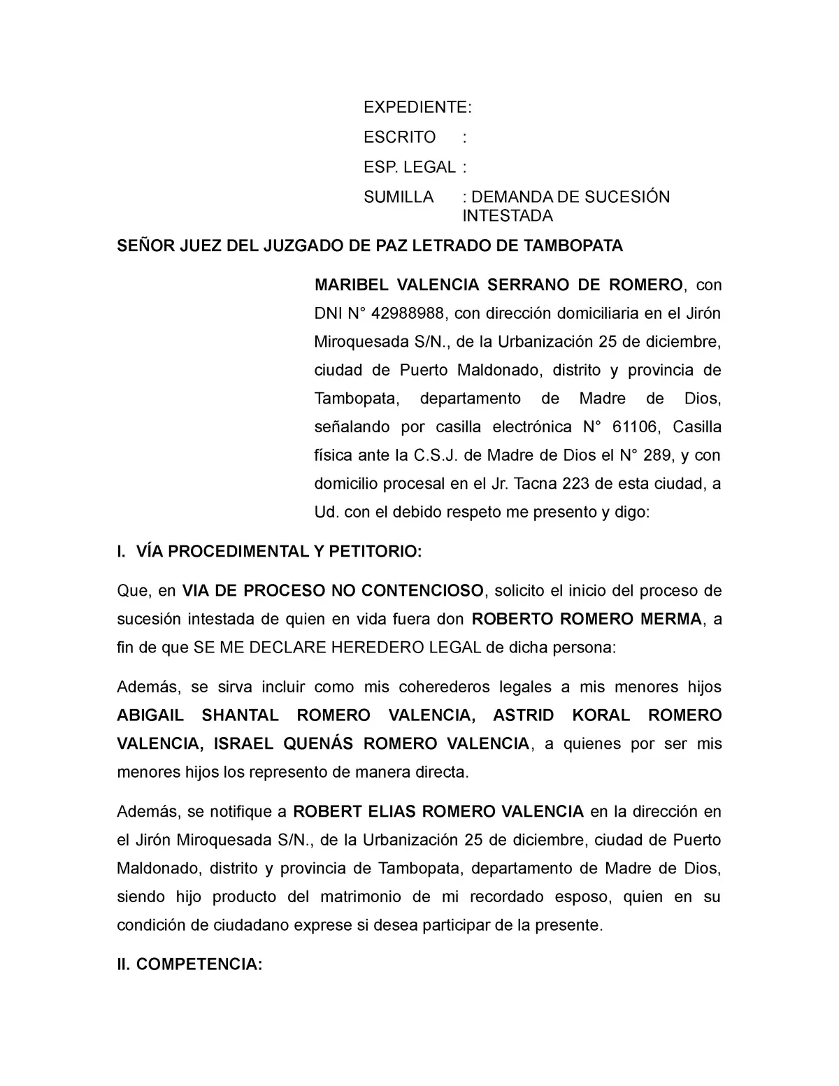 Ejemplos Reales de Demandas de Sucesión Intestada - Qué es una demanda de sucesión intestada ejemplos reales de demandas de sucesion intestada - Qué es una demanda de sucesión intestada