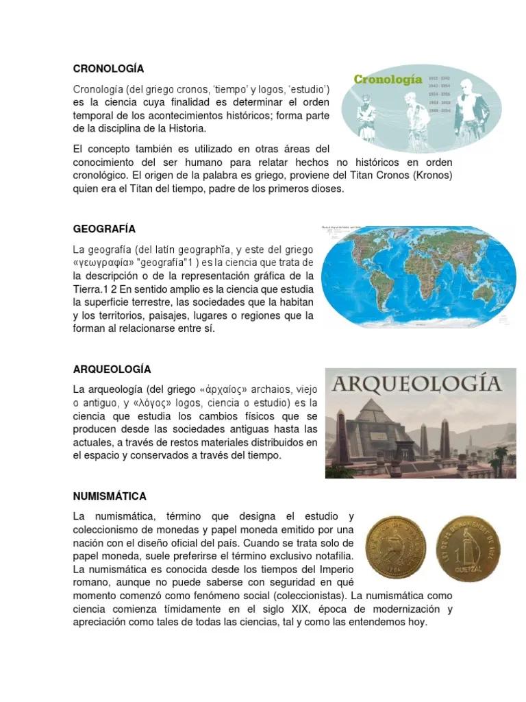 hecho historico de las ciencias auxiliares geografia q aportacion - Qué estudia la geografía en las ciencias auxiliares de la historia