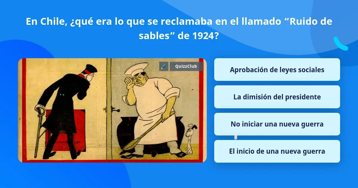 cuales los hechos historicos denominado ruidos de sables - Qué fue el ruido de los sables