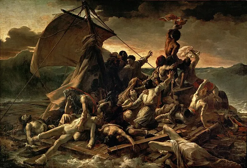 la balsa de la medusa hecho historico - Qué hecho historico representa La balsa de la Medusa