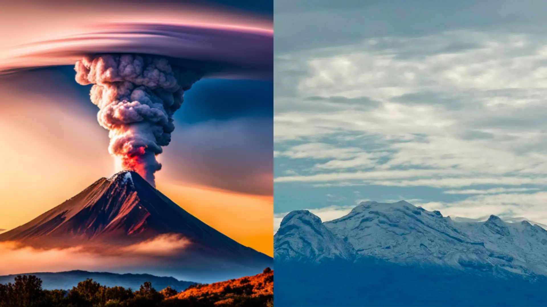 qué hechos reales cuenta la leyenda de los volcanes - Qué hecho legendario se relata en la leyenda de los enamorados