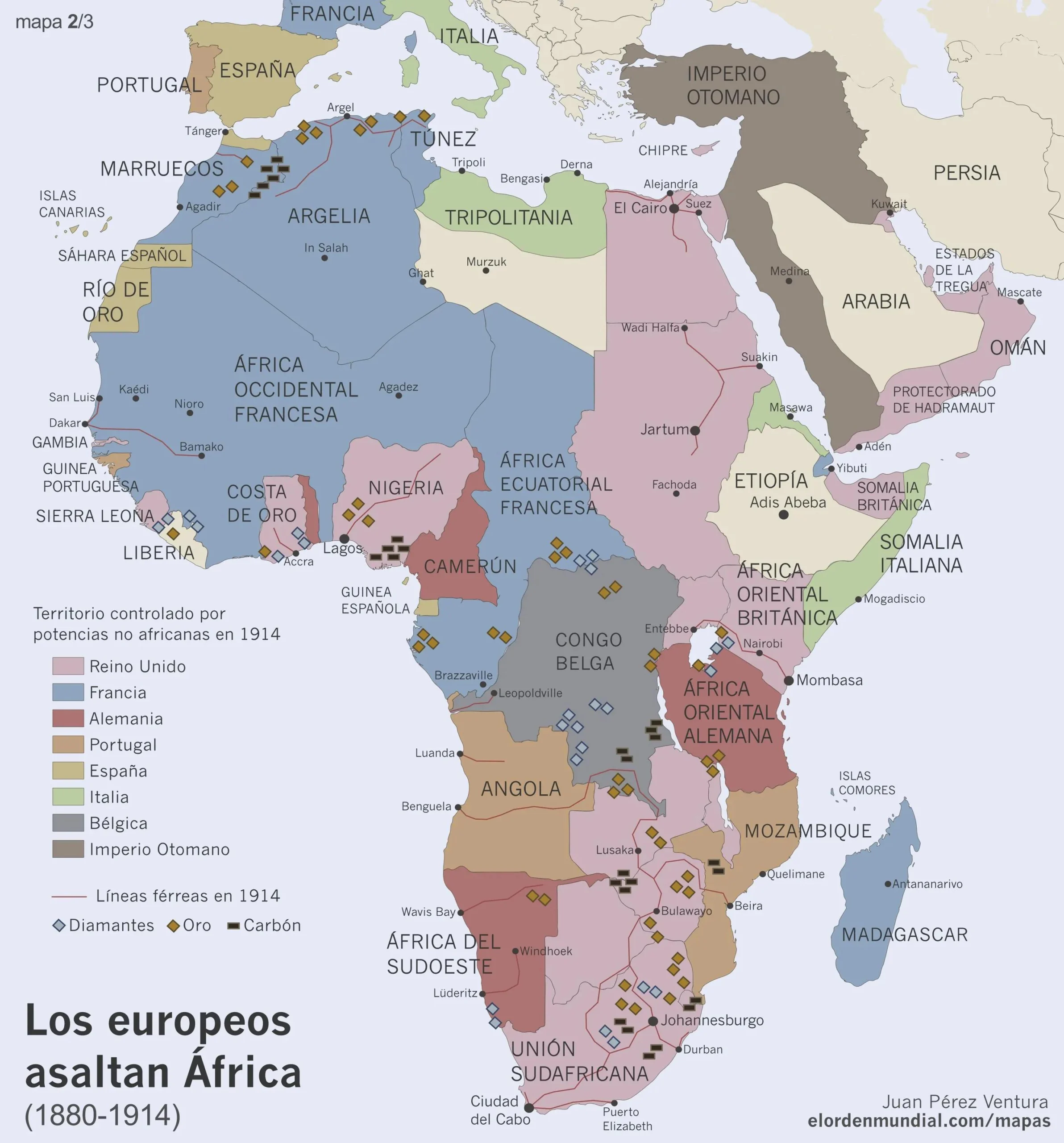 africa en el siglo xx hechos historicos - Que ocurrio con África desde 1950