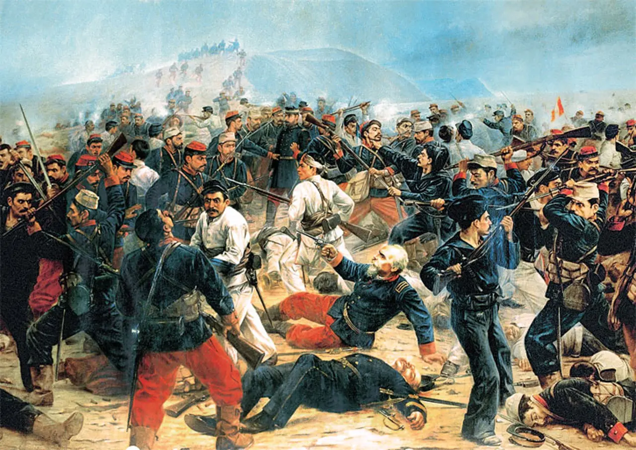 historia real guerra con chile - Que originó la guerra con Chile