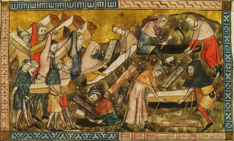 hechos historicos de europa negativos para la humanidad - Qué otros problemas afectaron a Europa en el siglo XIV y ayudaron a reducir su población