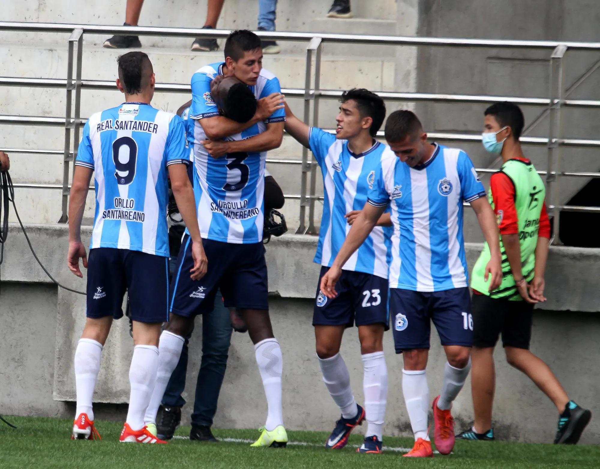 historia del equipo de futbol del real santander colombia - Qué pasó con el equipo de San Andrés