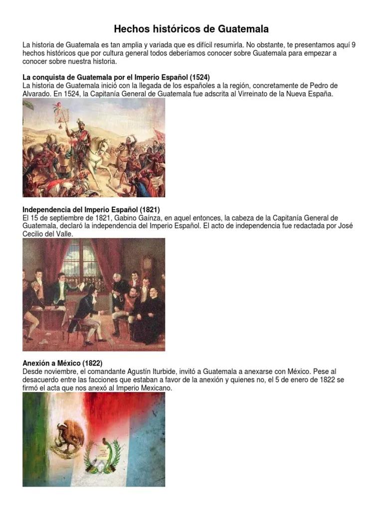 Guatemala: Un Viaje a Través de la Historia - Qué resalta de Guatemala guatemala hechos historicos importantes - Qué resalta de Guatemala