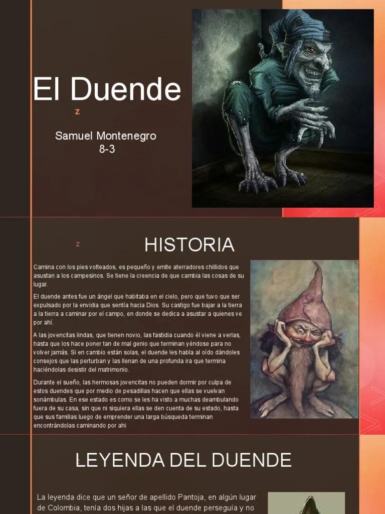 historia del duende imagenes con letras reales - Que se dice sobre el duende