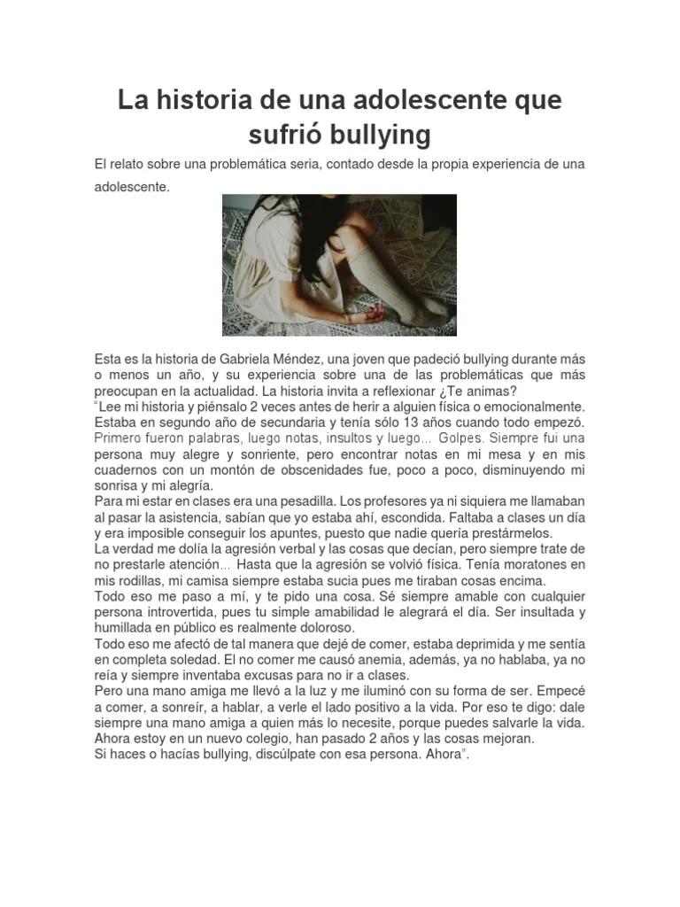 bullying historia real y como se soluciono - Que se ha hecho para solucionar el bullying