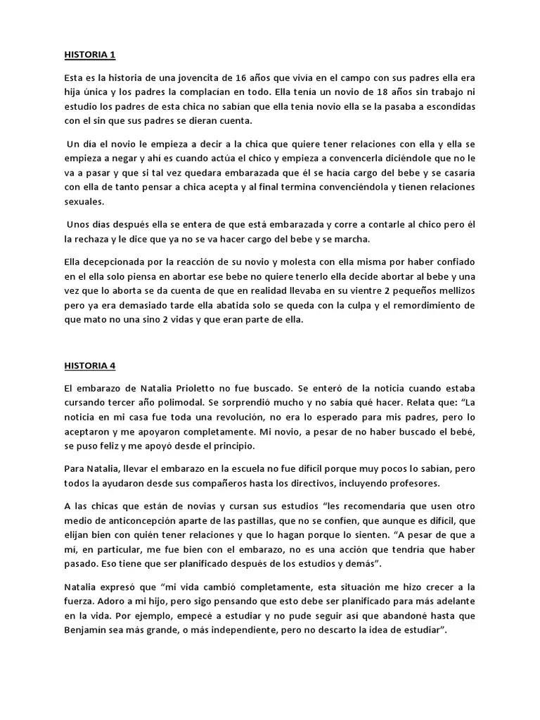 casos reales historias de vida de embarazos no deseados - Qué son los embarazos no deseados ejemplos