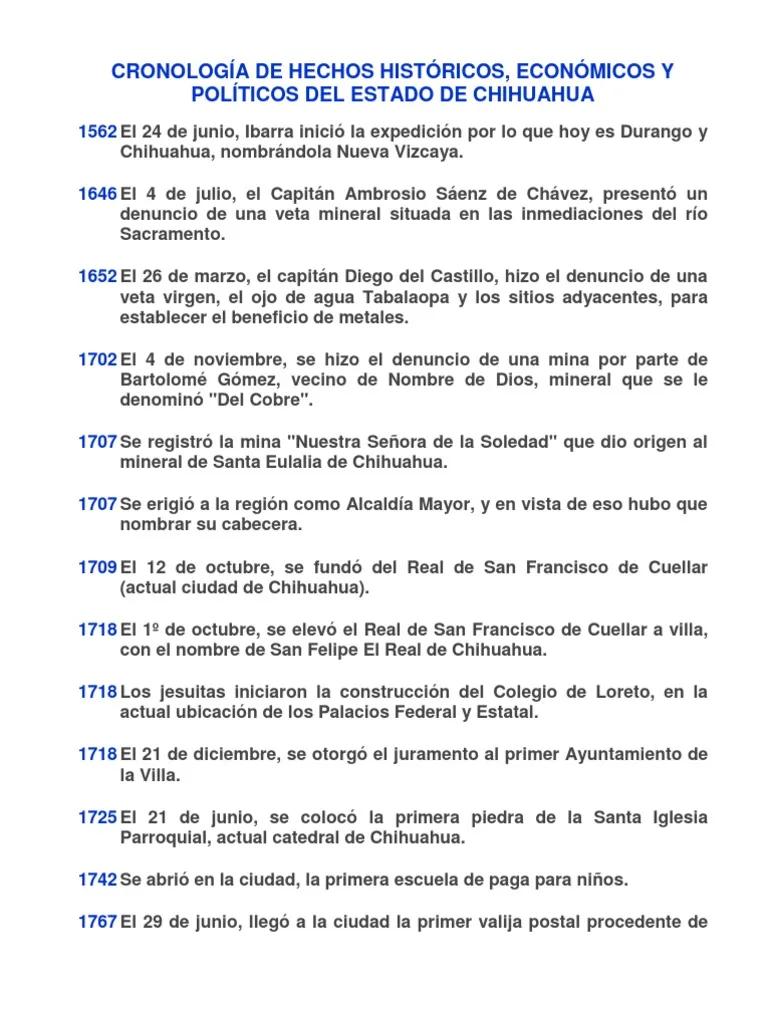 hecho historico importante en el estado de chihuahua - Qué tan importante fue Chihuahua durante la independencia